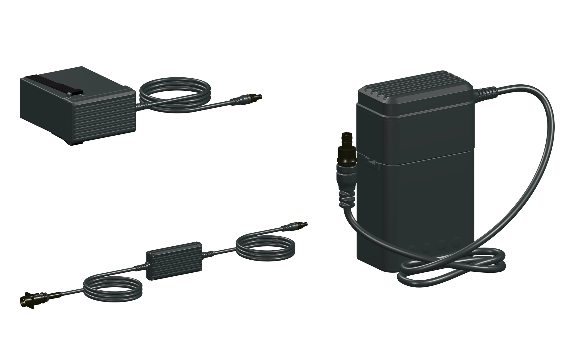 Battery DC Adapter BC-25, Battery DC Adapter BC-27 and DC Adapter BC-77